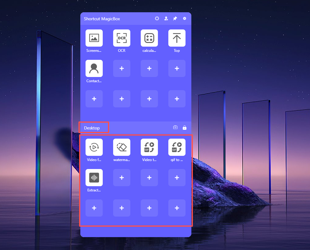 Shortcut MagicBox - Make your fingertips work like lightning!